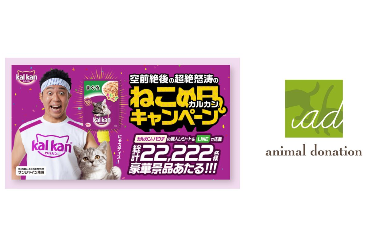 カルカン® ねこの日キャンペーン」寄付結果のお知らせ | マースジャパン